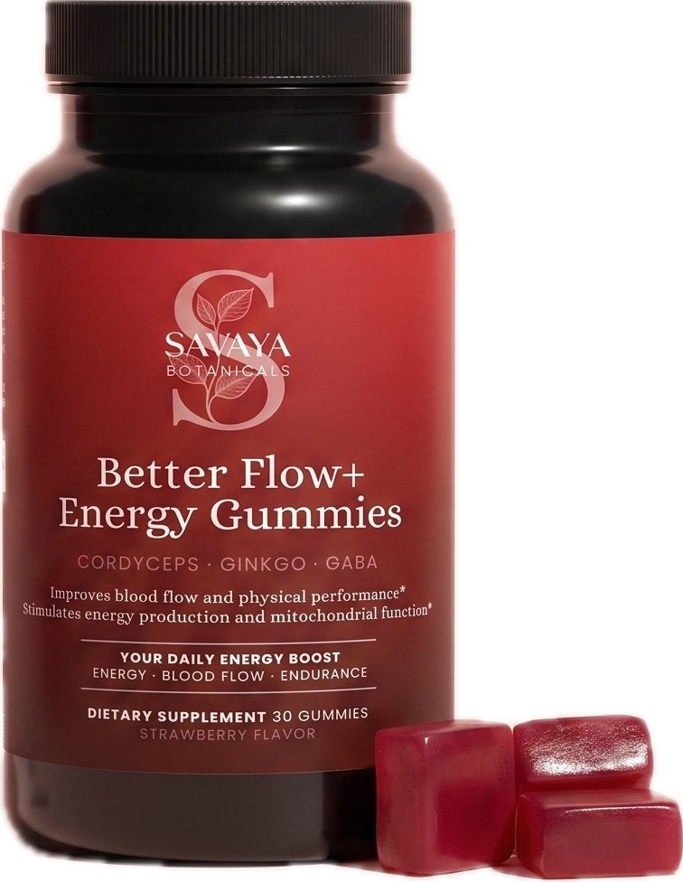 Better Flow+ Energy Gummies