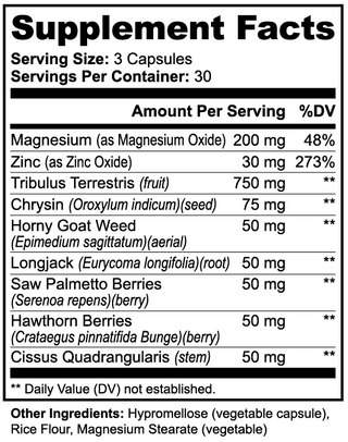 Alpha Peak Stamina Capsules