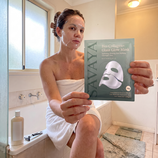 Bio-Collagen+ Glass Glow™ | Overnight Hydrogel Mask