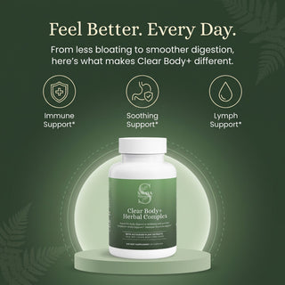 Feel better every day: immune, soothing and lymph support