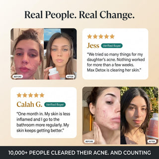 Real people, real change: before and after photos with verified buyer reviews