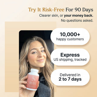 Try it risk-free for 90 days, money-back guarantee, express US shipping