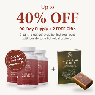 Max Detox 90-day supply with 2 free gifts, up to 40% off