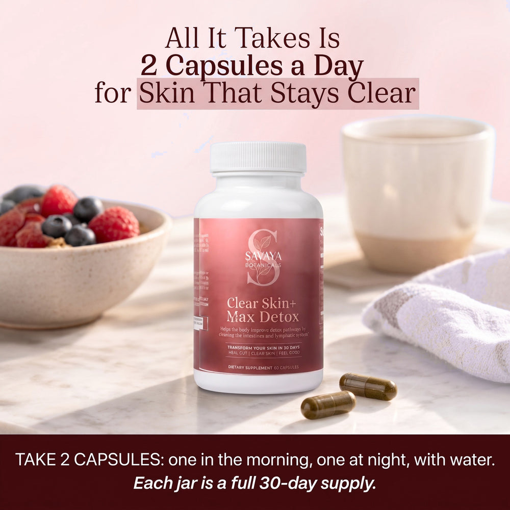 Clear Skin+ Max Detox™ | 4-Stage Acne Clearing Protocol