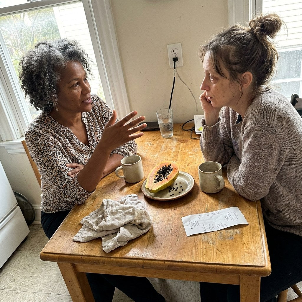 papaya_two_women_table