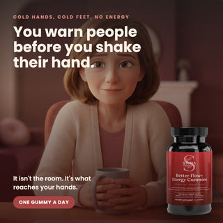 Cold hands, cold feet and no energy: you warn people before you shake their hand