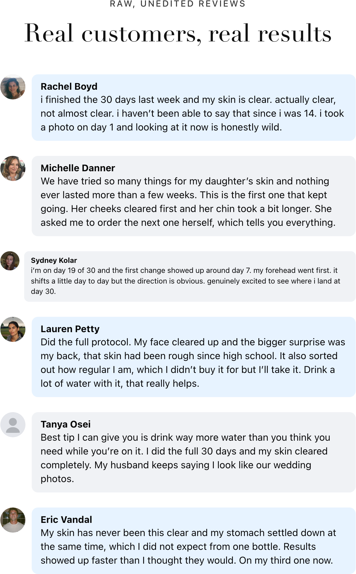 Customer comments about Clear Skin+ Max Detox
